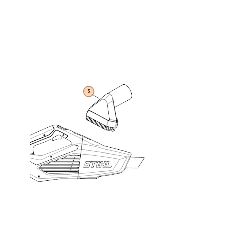 Stihl - SA03-500-2700 - Lower Nozzle