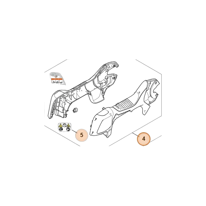 Stihl - VA05-790-1001 - Handle Body