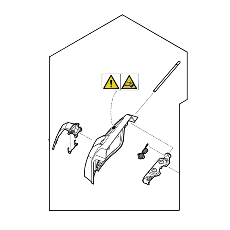 Stihl - WA41-700-2705 - Flap