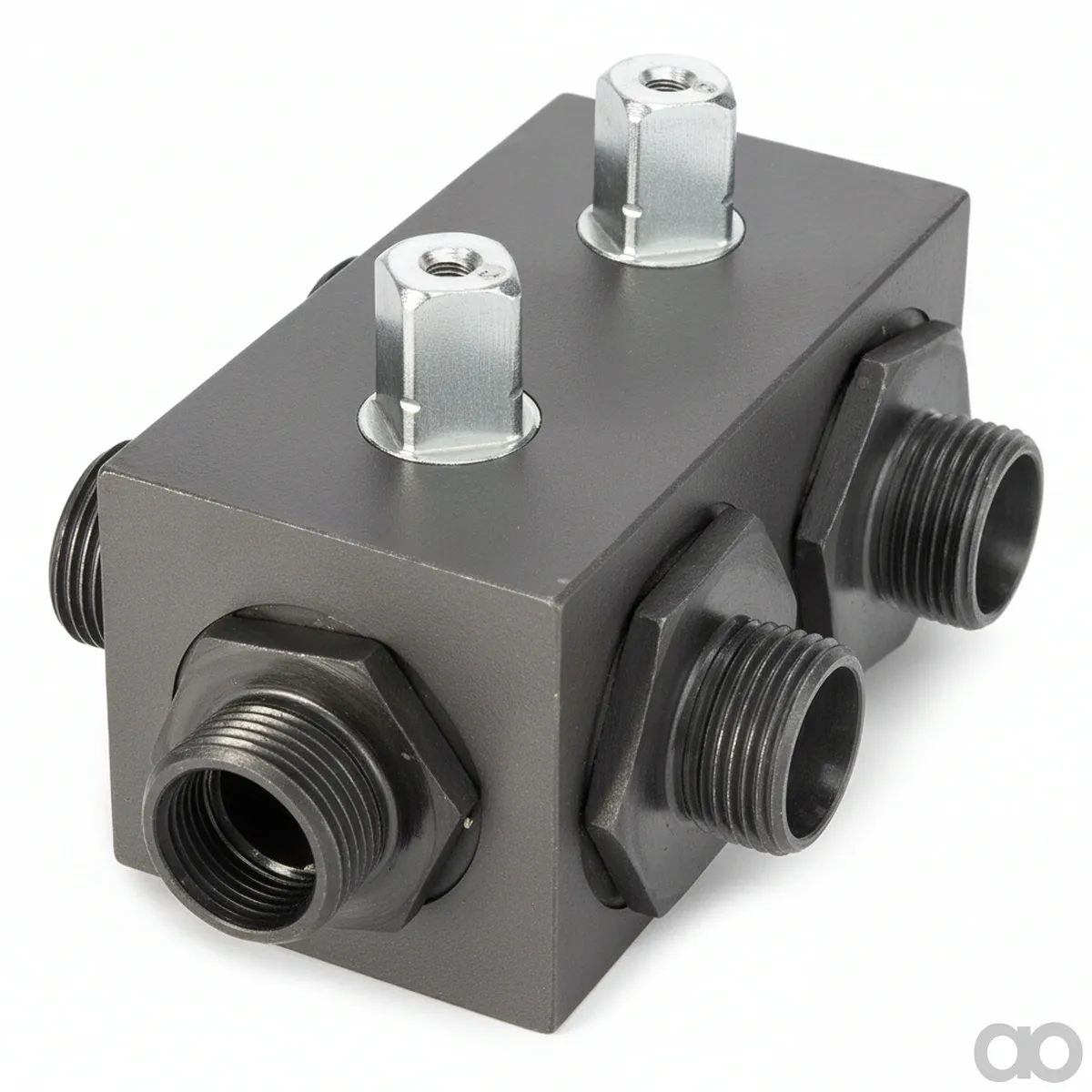 Fendt-f514950160200 - 2 Way Ball Valve Block