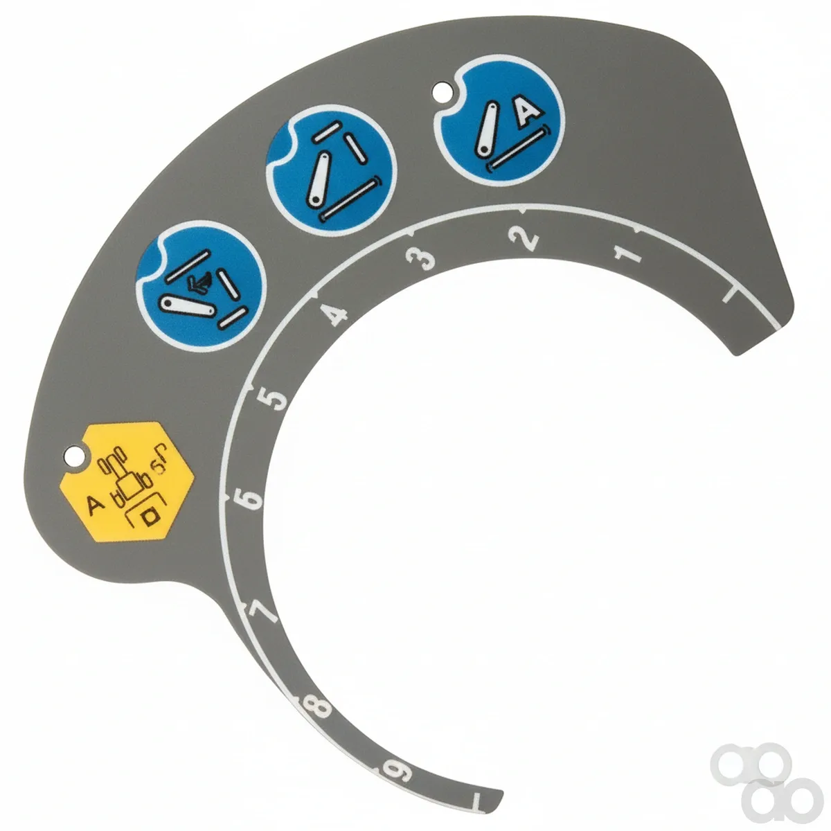 Fendt-f916971070120 - CONTROL FOIL