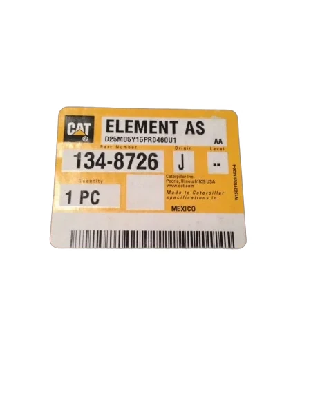 Caterpillar - 134-8726 - Air filter element caterpillar