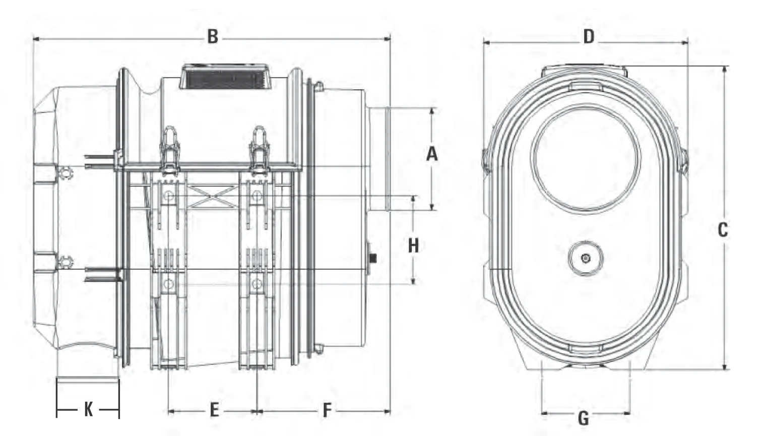 Donaldson - D090099 - Air filter (powercore psd)