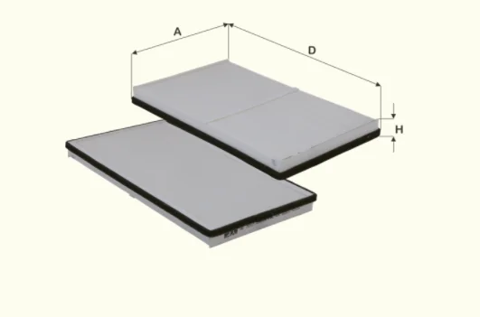 Fil Filter - HC7017 - Cabin air filter element