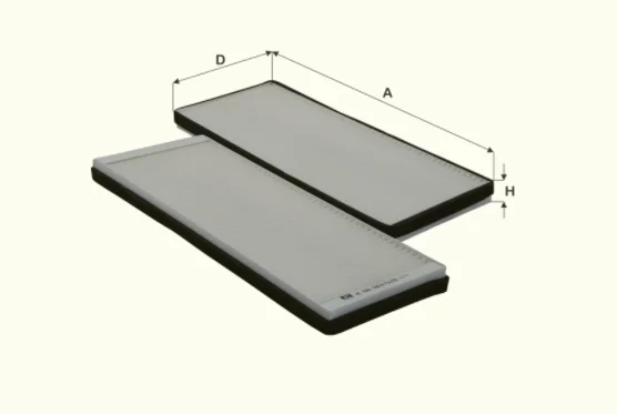 Fil Filter - HC7084 - Cabin air filter element