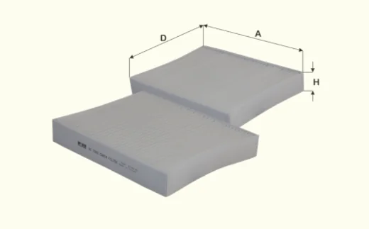 Fil Filter - HC7095 - Cabin air filter element