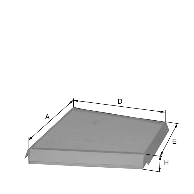 Fil Filter - HC7102 - Cabin air filter element