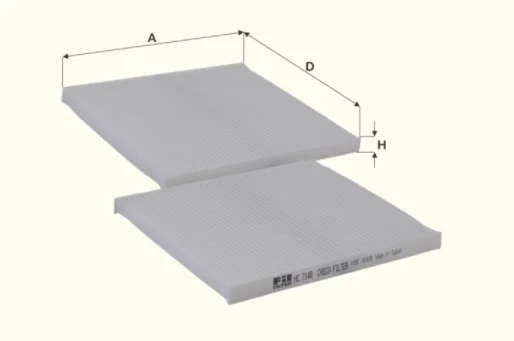 Fil Filter - HC7148 - Cabin air filter element