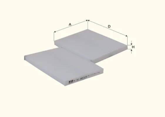Fil Filter - HC7162 - Cabin air filter element