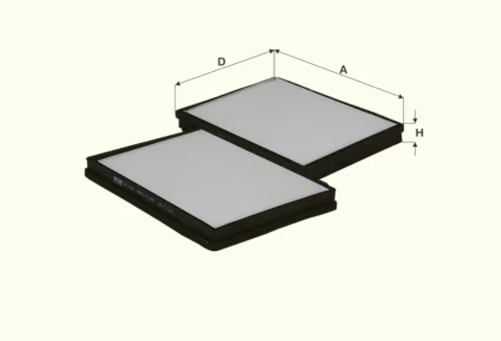 Fil Filter - HC7164 - Cabin air filter element