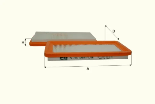 Fil Filter - HC7217 - Cabin air filter element