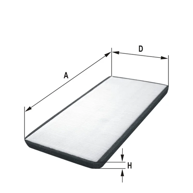 Fil Filter - HC7253 - Cabin air filter element