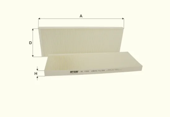 Fil Filter - HC7259 - Cabin air filter element