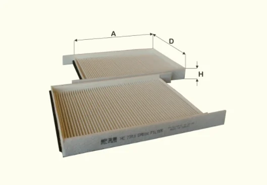 Fil Filter - HC7313 - Cabin air filter element