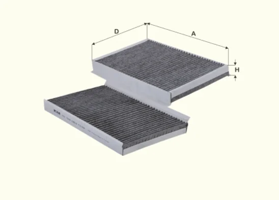 Fil Filter - HCK7030 - Cabin air filter element