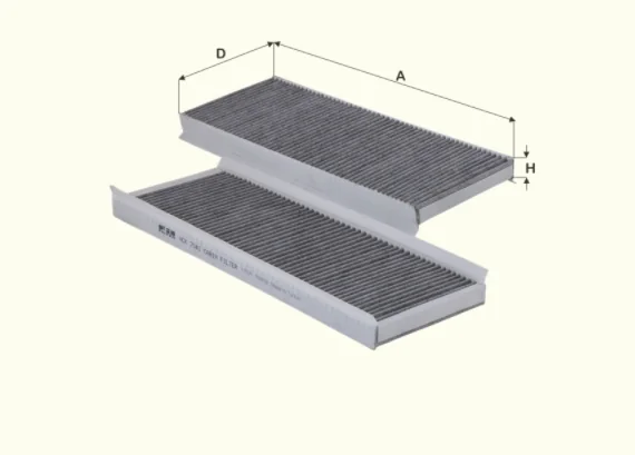 Fil Filter - HCK7041 - Cabin air filter element