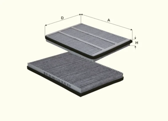 Fil Filter - HCK7063 - Cabin air filter element