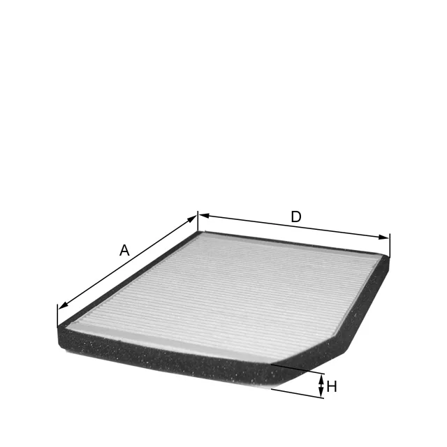Fil Filter - HCK7254 - Cabin air filter element