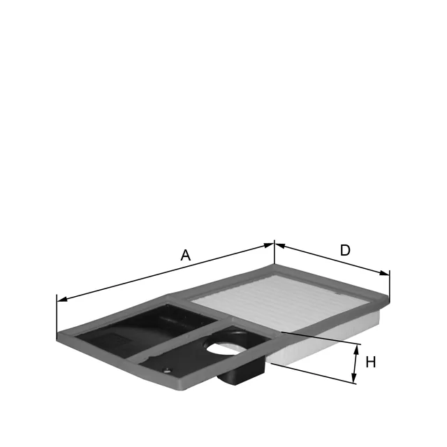 Fil Filter - HP2242 - Air filter element