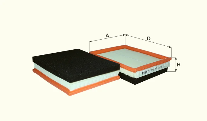 Fil Filter - HP2366 - Air filter element