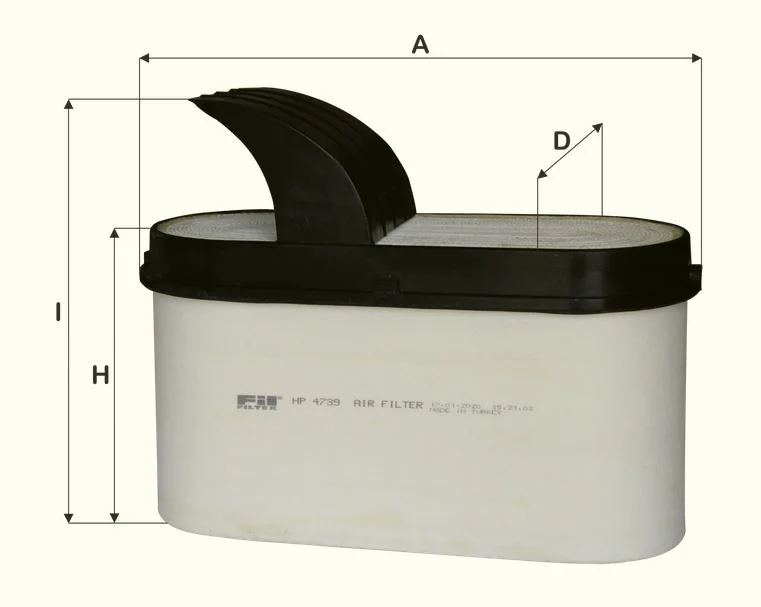 Fil Filter - HP4739 - Air filter element