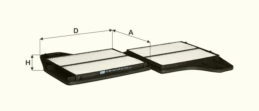 Fil Filter - HP5081 - Air filter element
