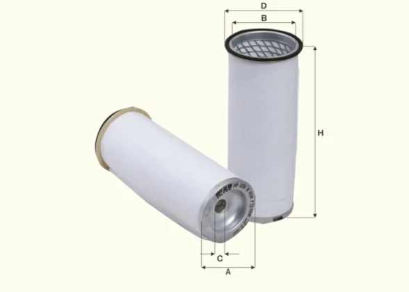 Fil Filter - HP656B - Air filter element (secondary)