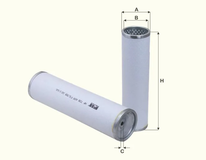 Fil Filter - HP728 - Air filter element (secondary)