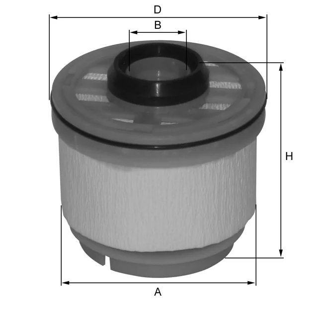 Fil Filter - MFE1593A - Fuel filter element