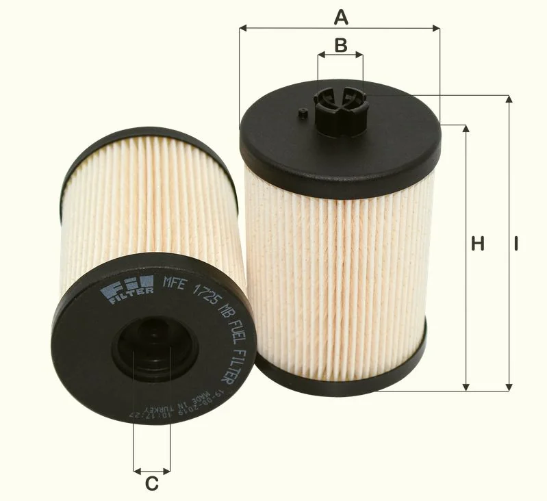 Fil Filter - MFE1725MB - Fuel filter element