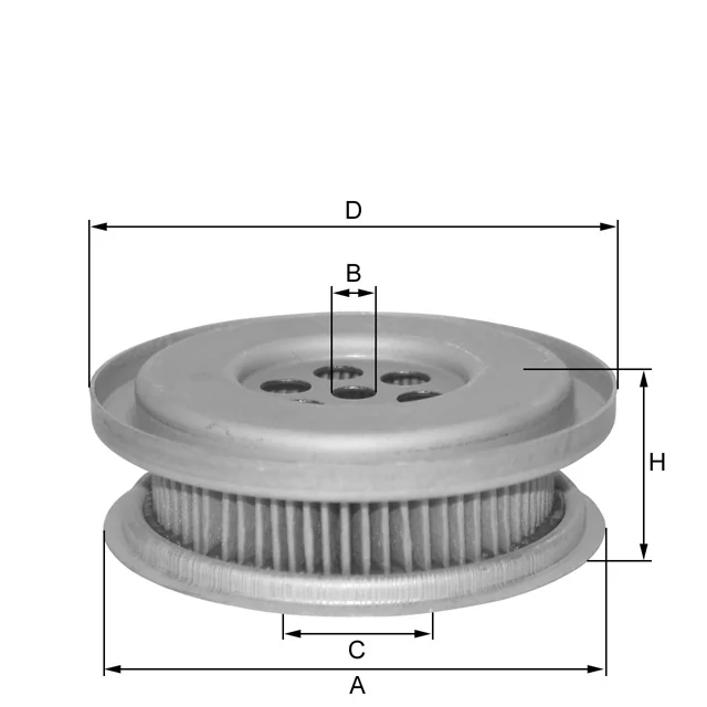 Fil Filter - ML1456 - Hydraulic filter element