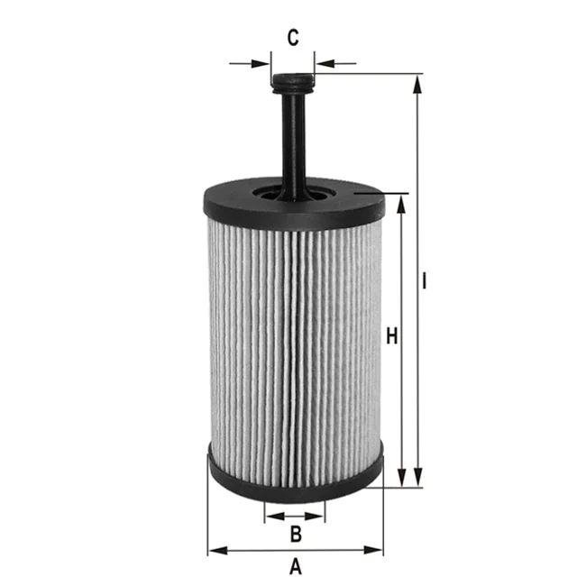 Fil Filter - MLE1369 - Oil filter element (metal-free)