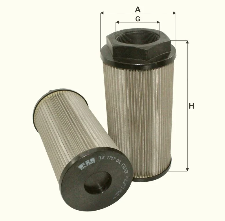 Fil Filter - TLE1717 - Hydraulic filter element