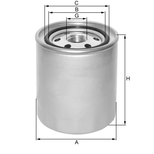 Fil Filter - ZP3001F - Fuel filter spin-on