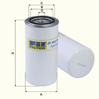 Fil Filter - ZP3043FMBV - Fuel filter spin-on
