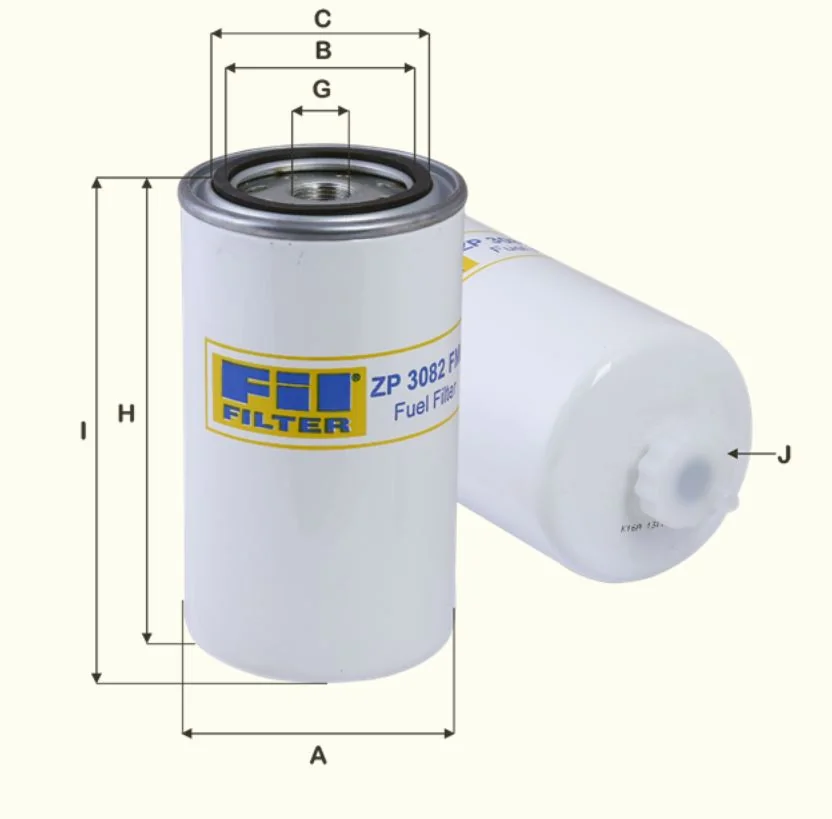 Fil Filter - ZP3082FMB - Fuel filter spin-on