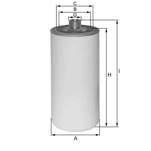 Fil Filter - ZP3208A - Oil filter spin-on