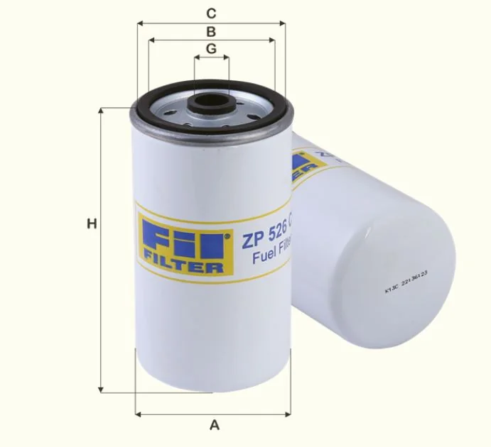 Fil Filter - ZP526CF - Fuel filter spin-on