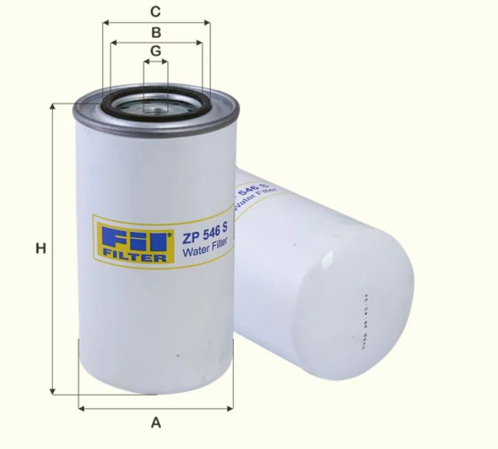 Fil Filter - ZP546S - Coolant filter spin-on