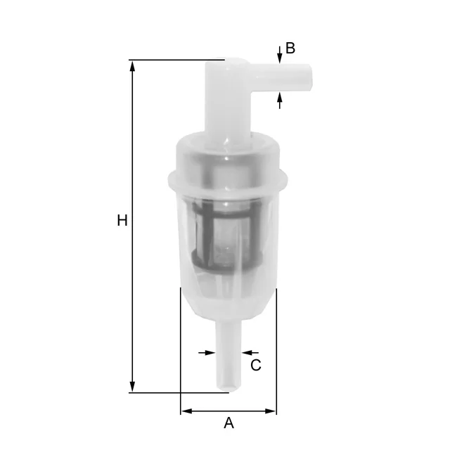 Fil Filter - ZP8040FP - Fuel filter in-line