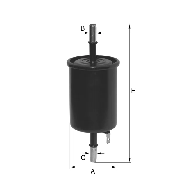 Fil Filter - ZP8057FM - Fuel filter in-line