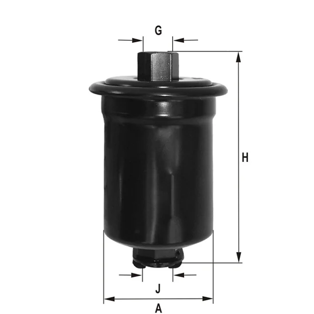 Fil Filter - ZP8070FM - Fuel filter in-line