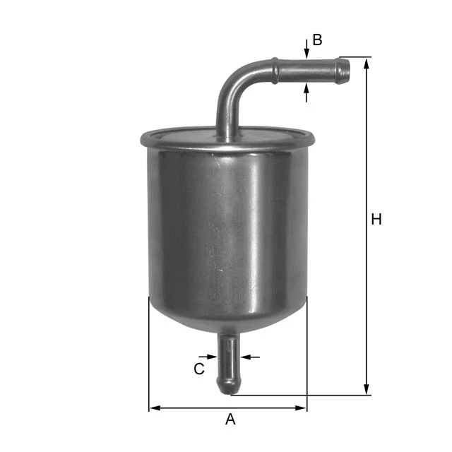 Fil Filter - ZP8074FM - Fuel filter in-line