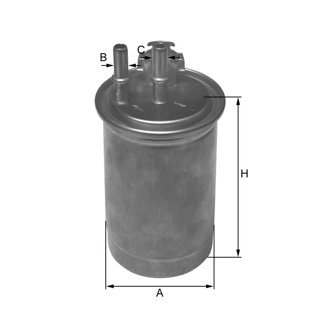 Fil Filter - ZP8077FM - Fuel filter in-line