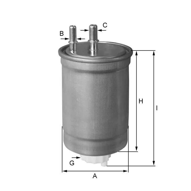 Fil Filter - ZP8087FMBM - Fuel filter in-line