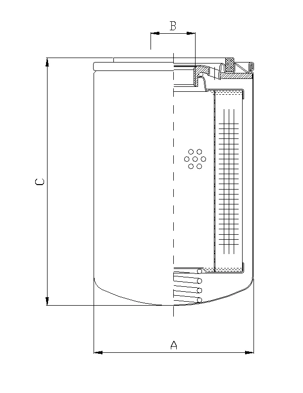 Filtrec - A121C10 - Oil filter (spin-on)