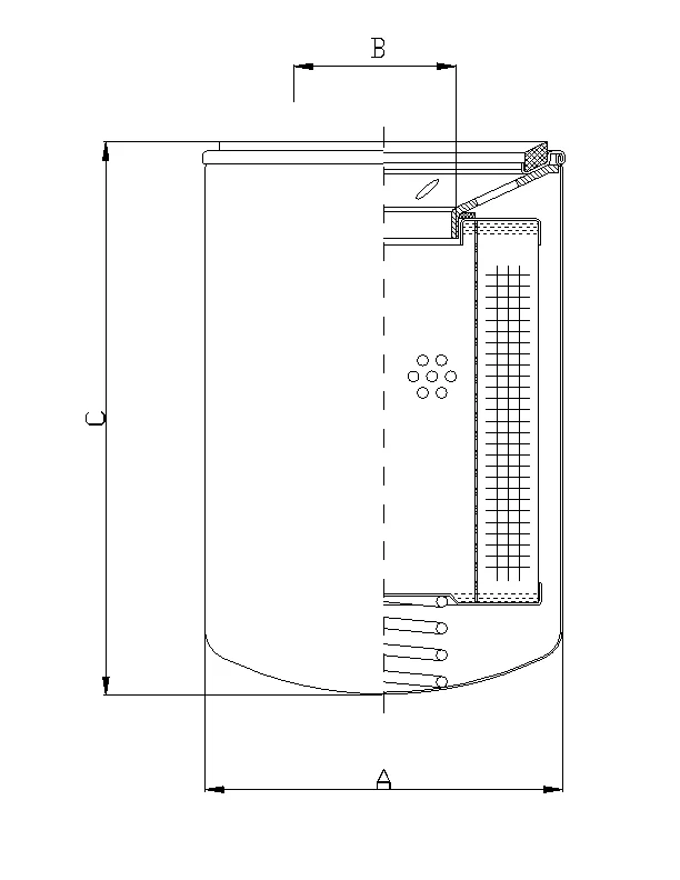 Filtrec - A142C25 - Oil filter (spin-on)