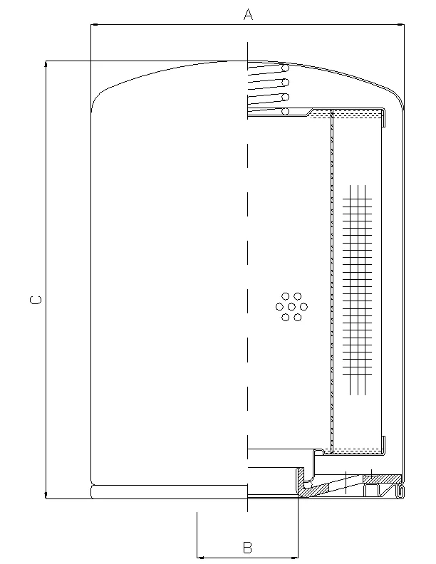 Filtrec - A310C03 - Air filter spin-on (breather)