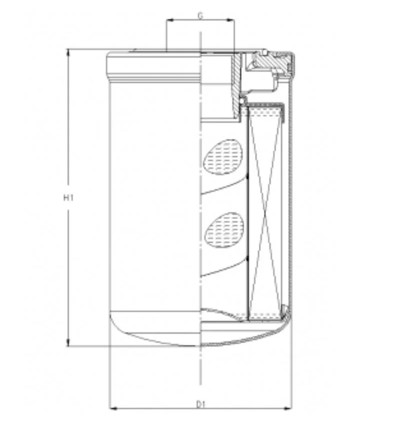 Filtrec - A411G10C0/002 - Oil filter hycycle (spin-on)
