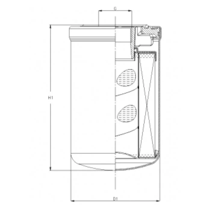 Filtrec - A422G03V - Hydraulic filter spin-on (hyclean)